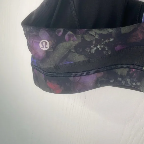 Lululemon Break Free Bra NWOT Floral Print Size 8 - Picture 5 of 7